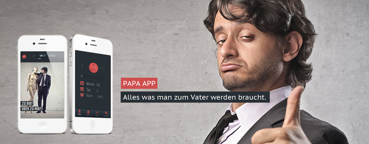 Unsere PAPA APP ist online.